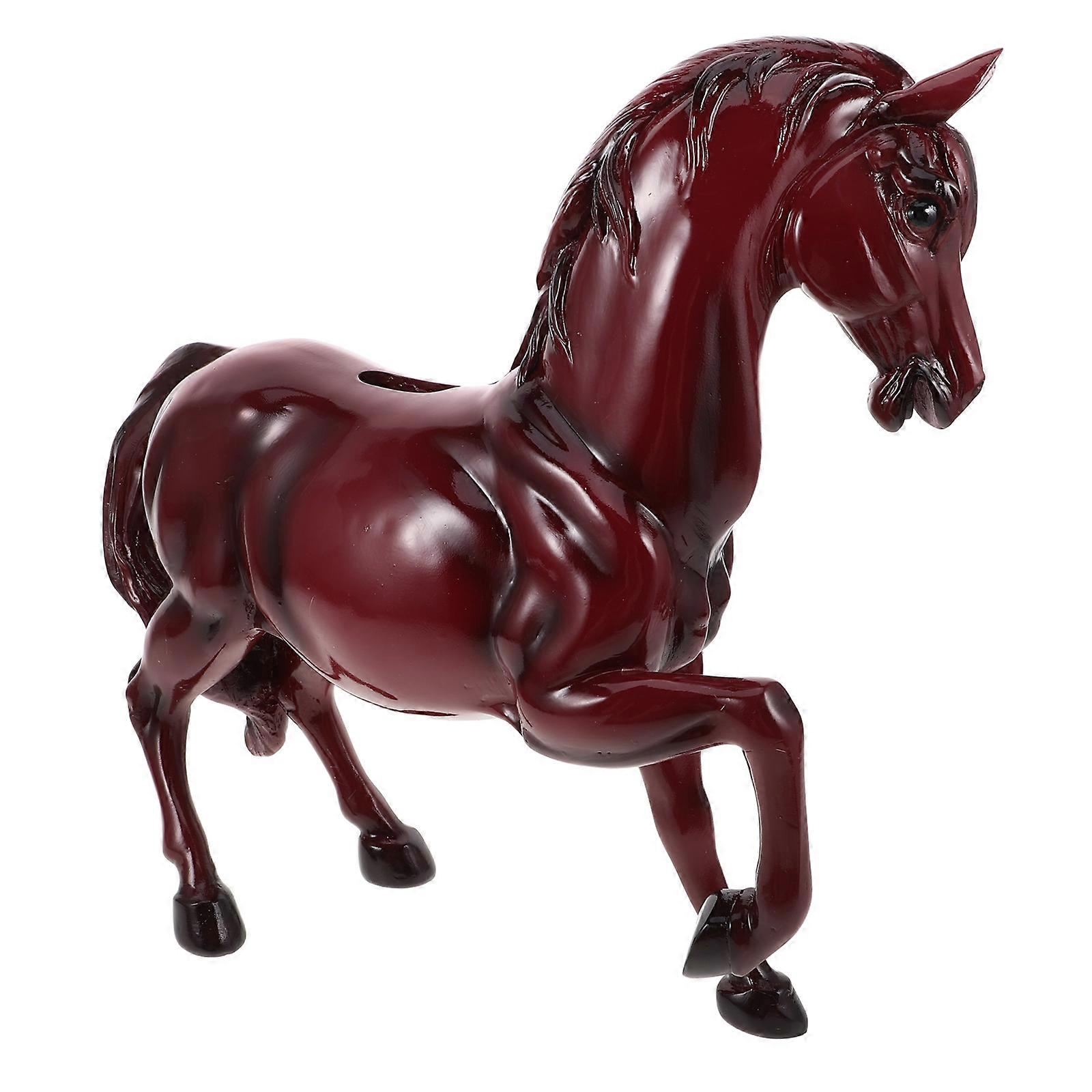 Success Horse Figurine Resin Horse Statue For Home Tabletop Decoration Zodiac Enthusiasts 34.00X28.50X9.00CM 1Pack