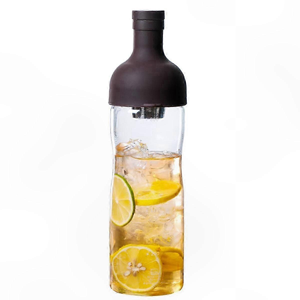 Portable Manual Cold Brew Coffee Maker with Glass Pot for Easy Brewing