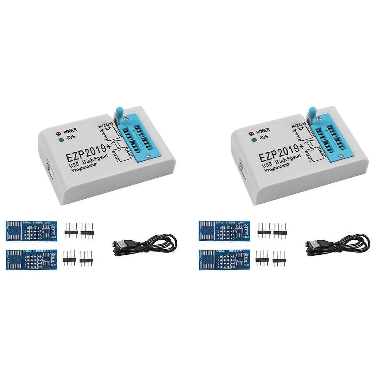 2X for EZP2019 High Speed USB Spi Programmer 2011Support 24 25 26 93 Eeprom 25 Flash Bios