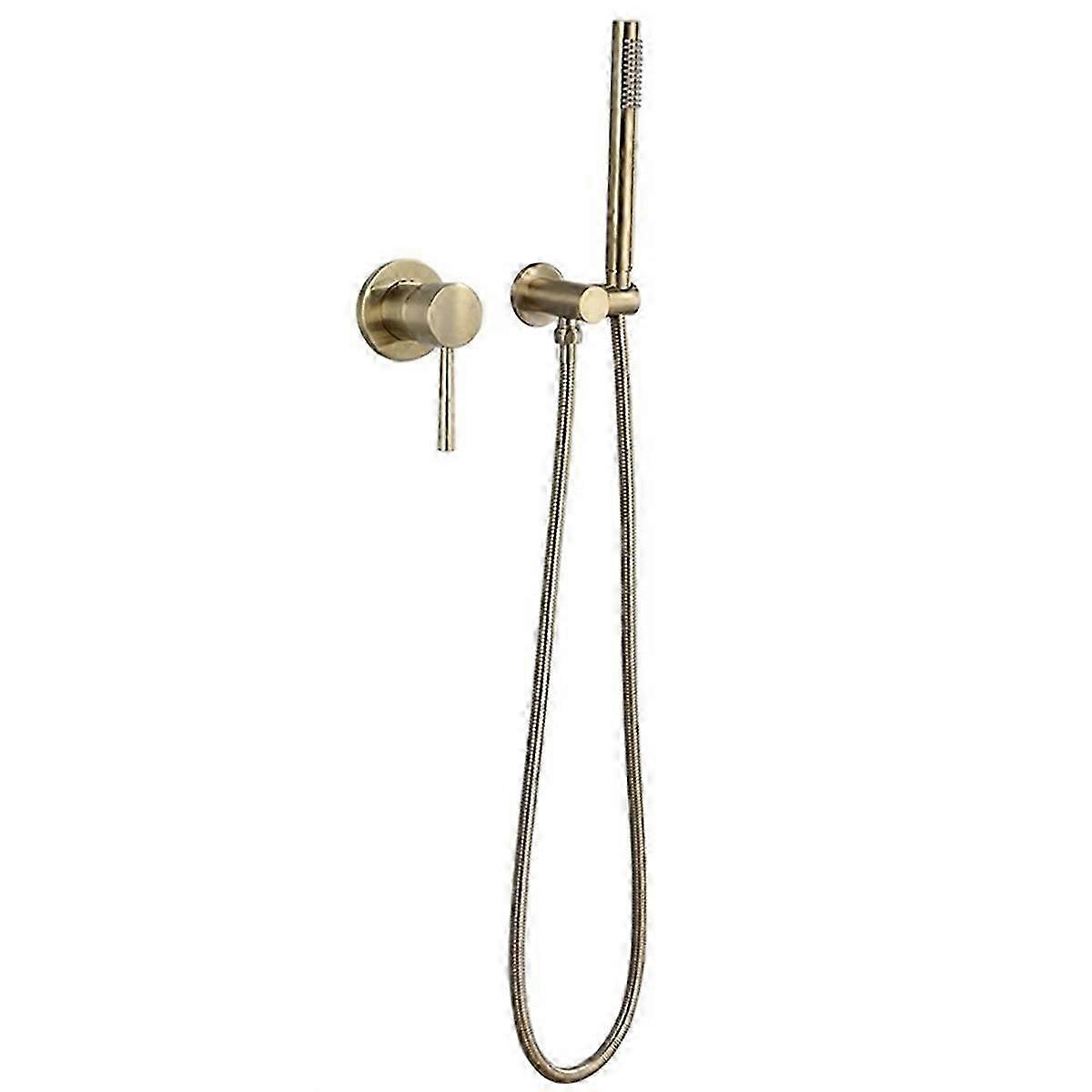 Wall Mounted Hot and Cold Water Showerhead Shower Set