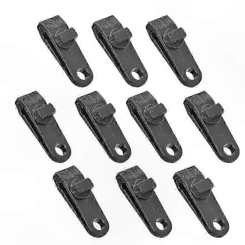 10-Pack Durable Thumb Screw Tarp Clips for Securing Tarps