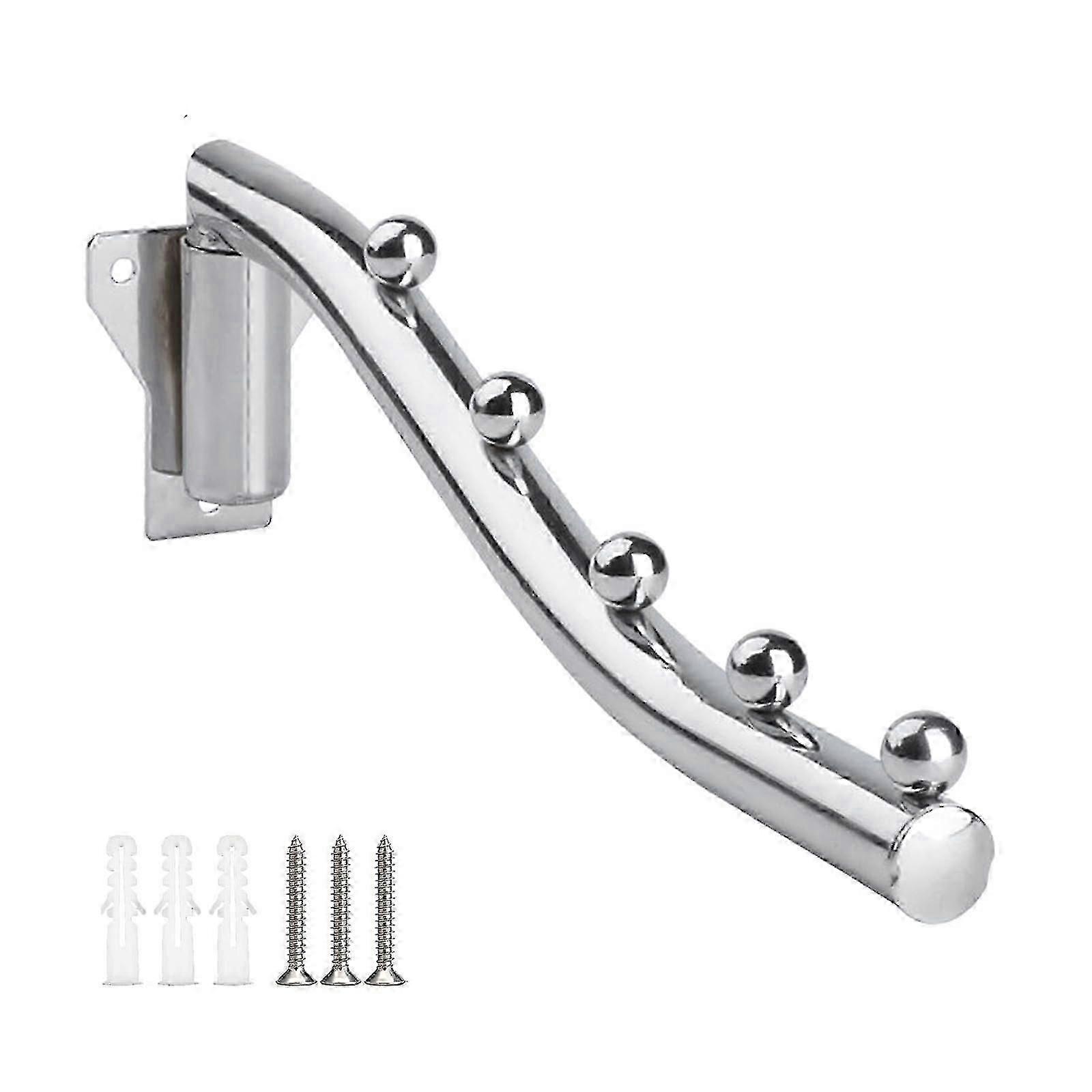 Space-Saving 23.6 Inch Bedroom Clothes Rack