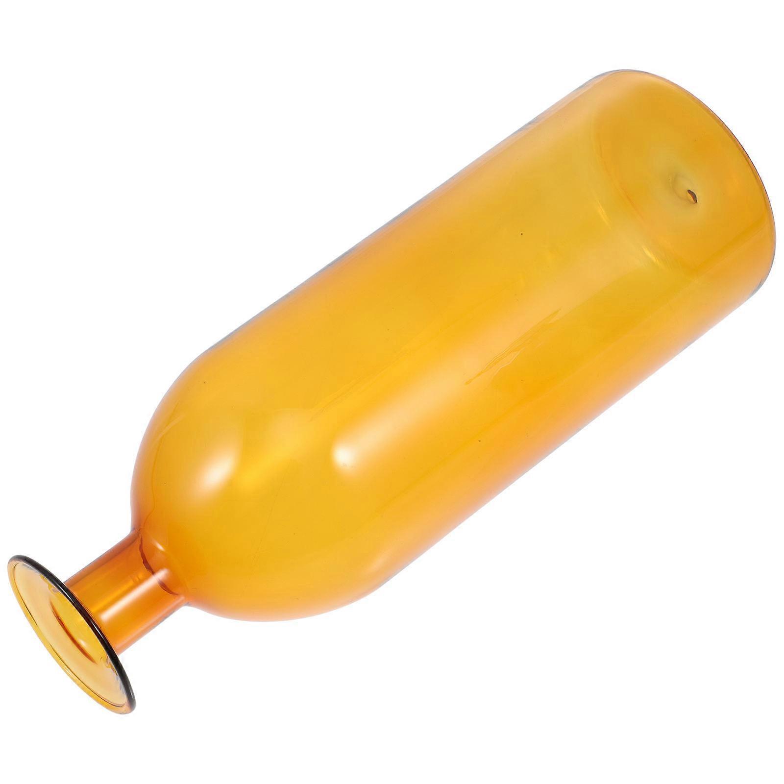 Colored Vases, Elegant Glass Design for Desktop Flower Arrangement, Material