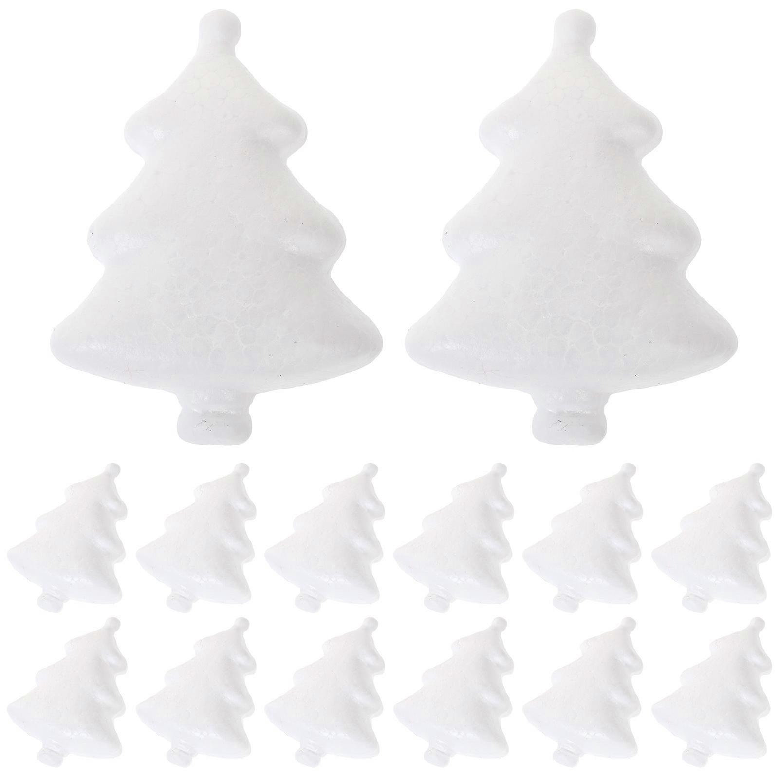 Christmas Tree Decoration for Party Use 24Pcs Creative Snowflake Solid White