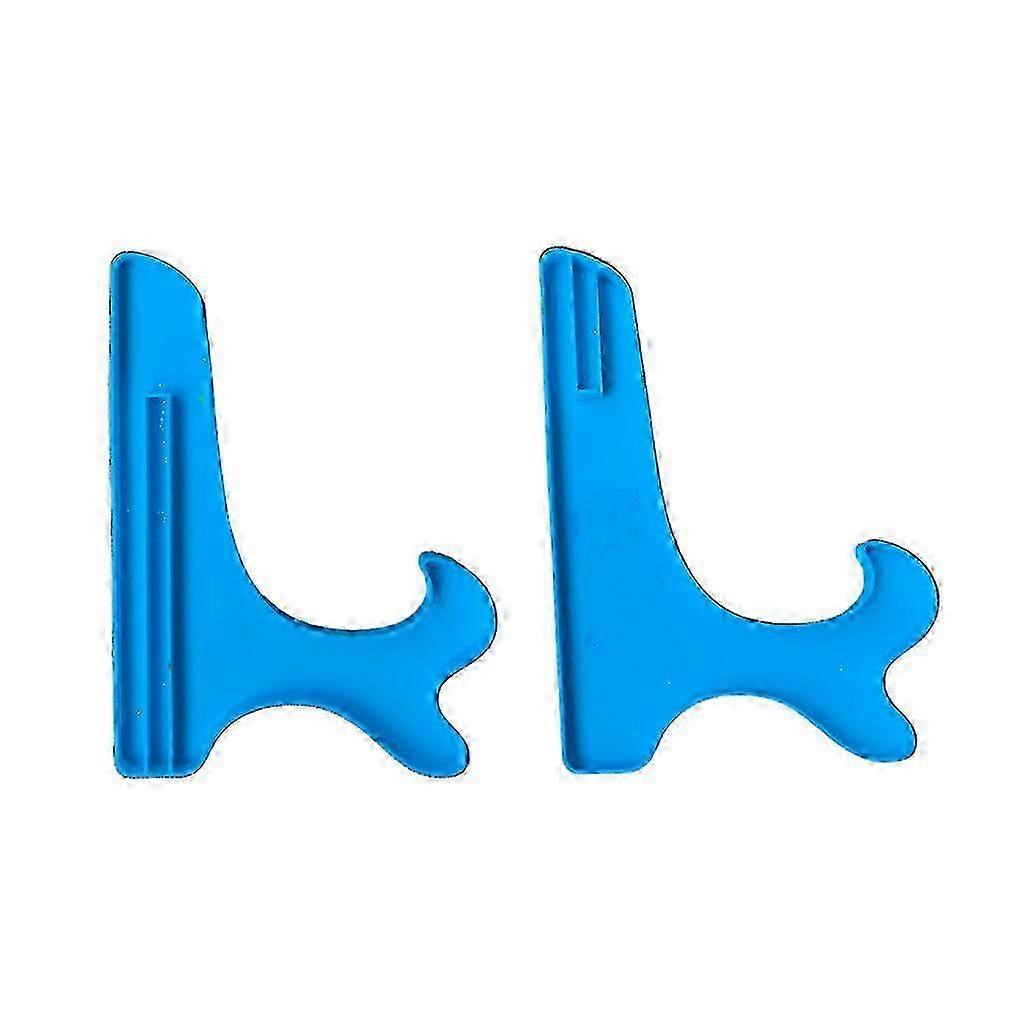 Silicone Plate Holder Mold for Resin Casting - Clear Epoxy Picture Frame Display Stand & Table Storage EaselEdition731