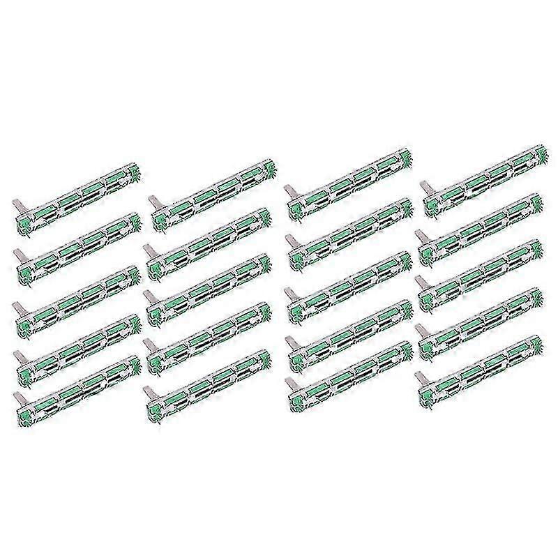20Pcs 75mm Mixer Fader B10K Double Straight Slide Potentiometer Lot
