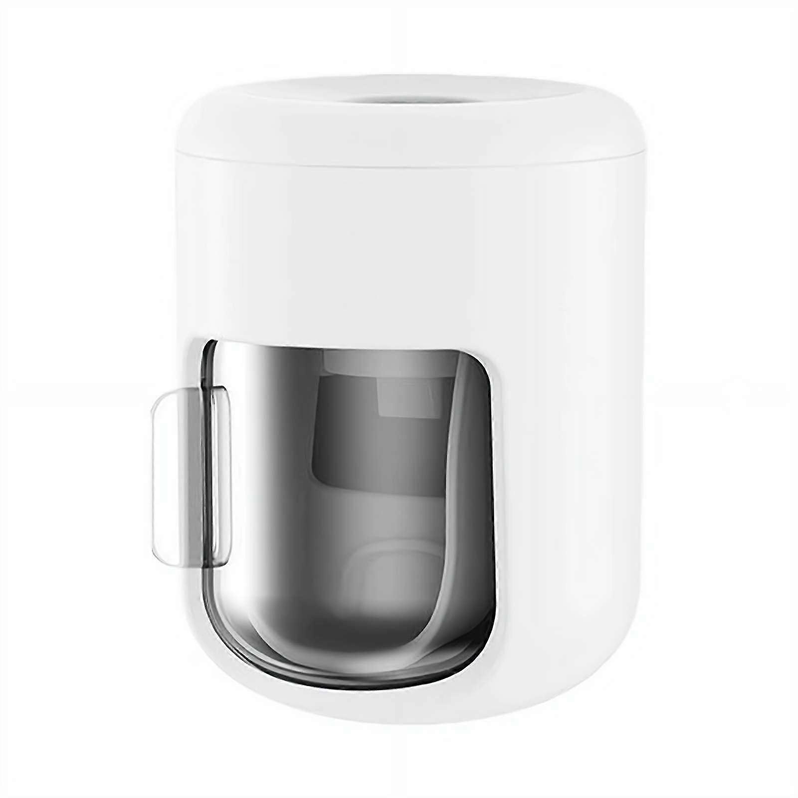 Toothpaste dispenser Automatic toothpaste dispender Toothpaste tube squeezer for kids and adults 1 pc White