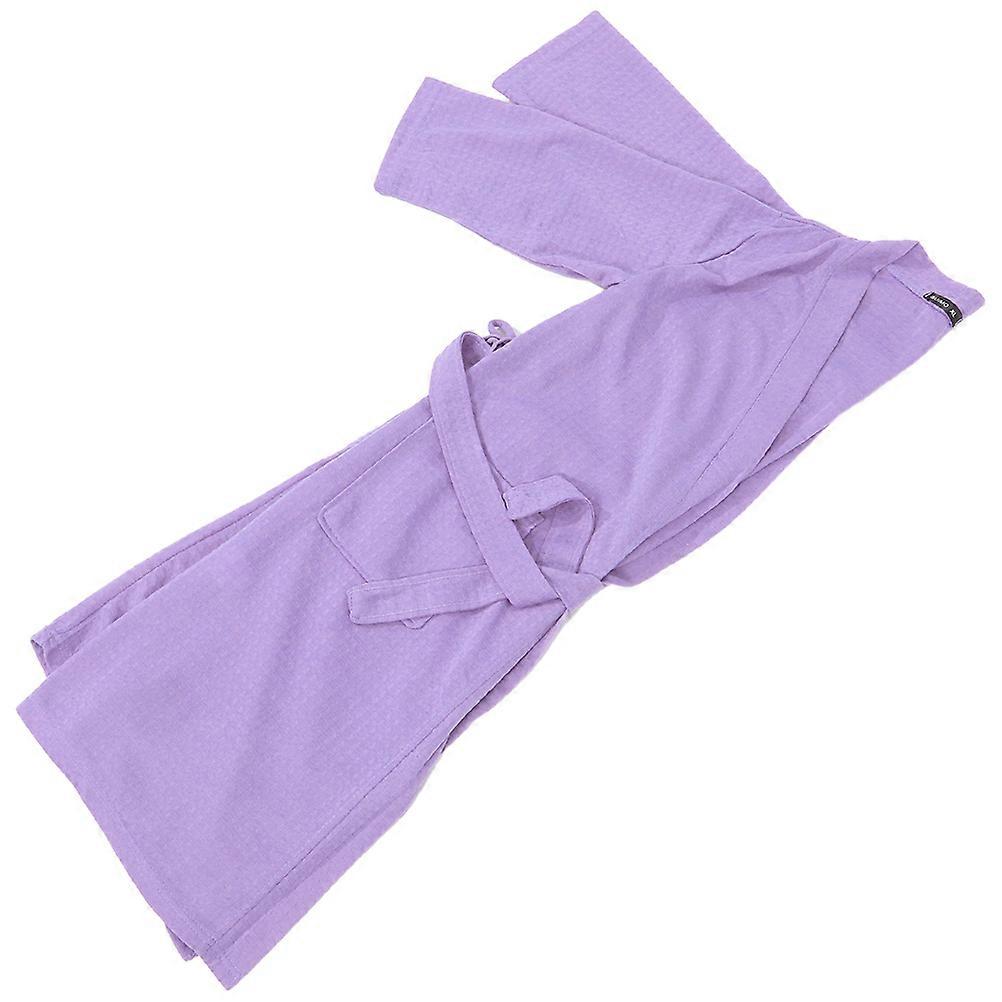 Simple Design Lightweight Long Bathrobe Water Absorption For Commercial Use 1Pack