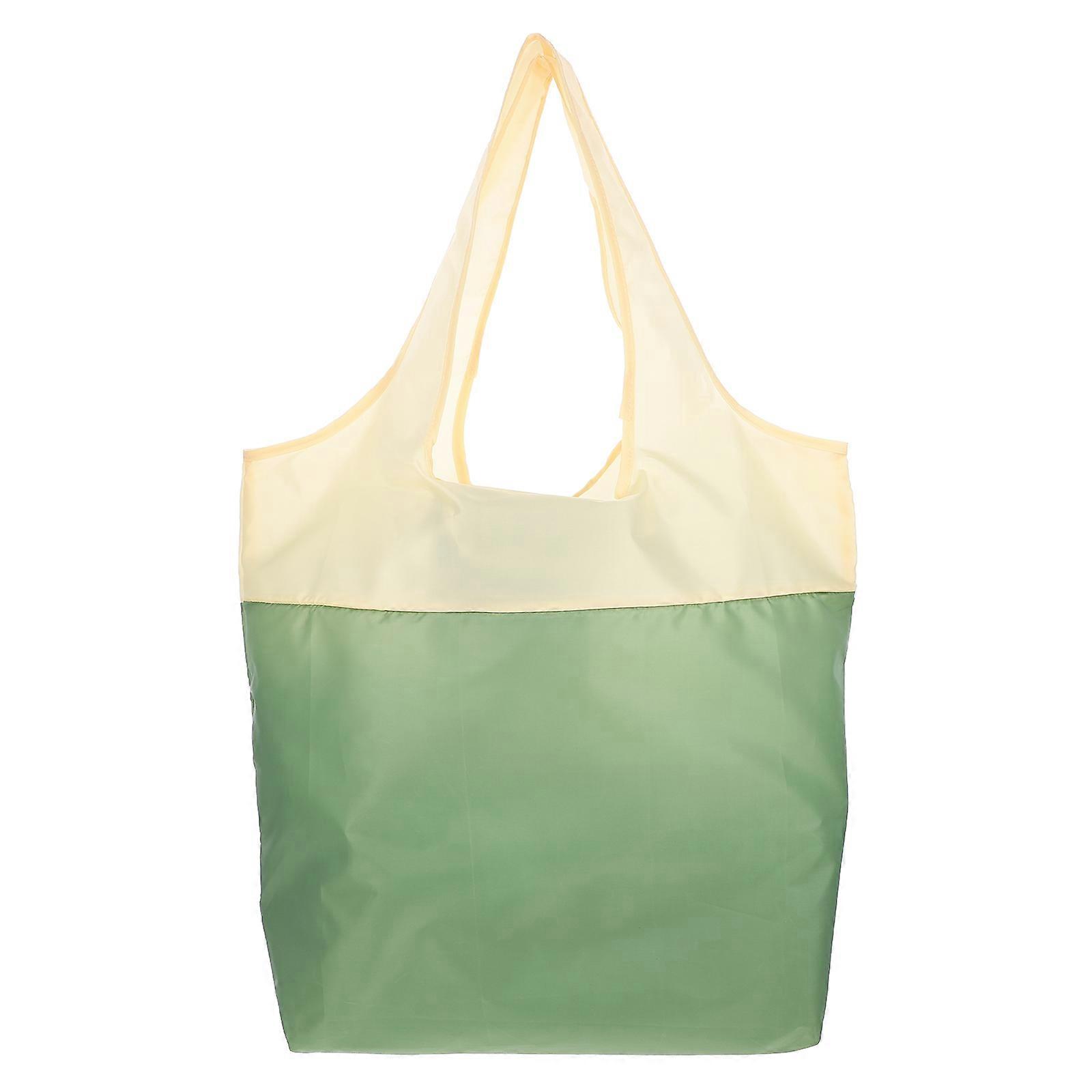 Lightweight Foldable Reusable Grocery Tote Bag with Comfortable Handles – Washable Multipurpose Shopping & Travel Handbag – Utility Bag for Daily Use