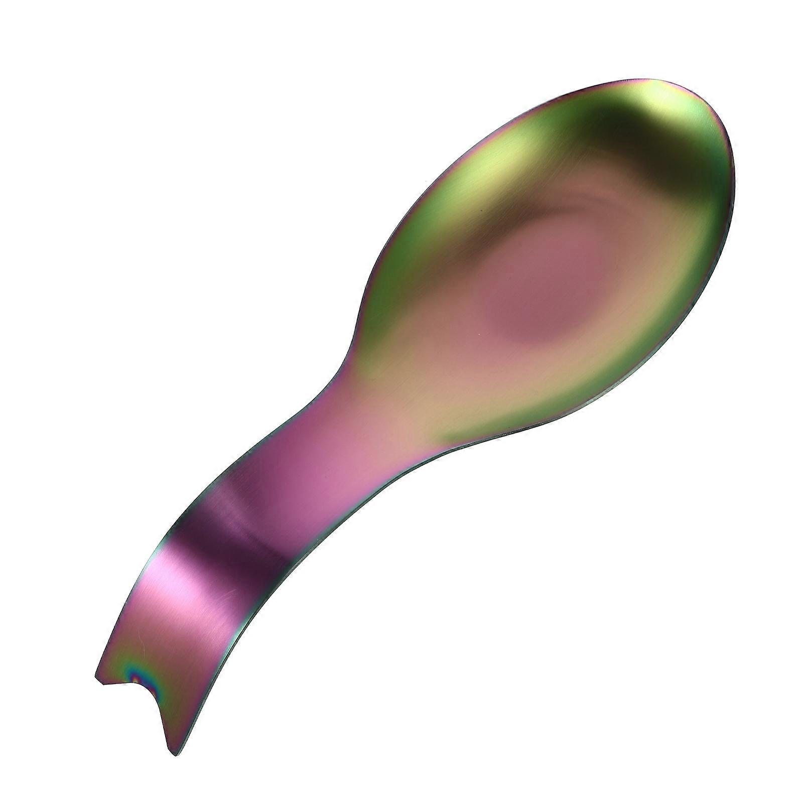 Heat Resistant Spoon Rest Kitchen Accessory For Household Users Unique Delicate Design 1Pack