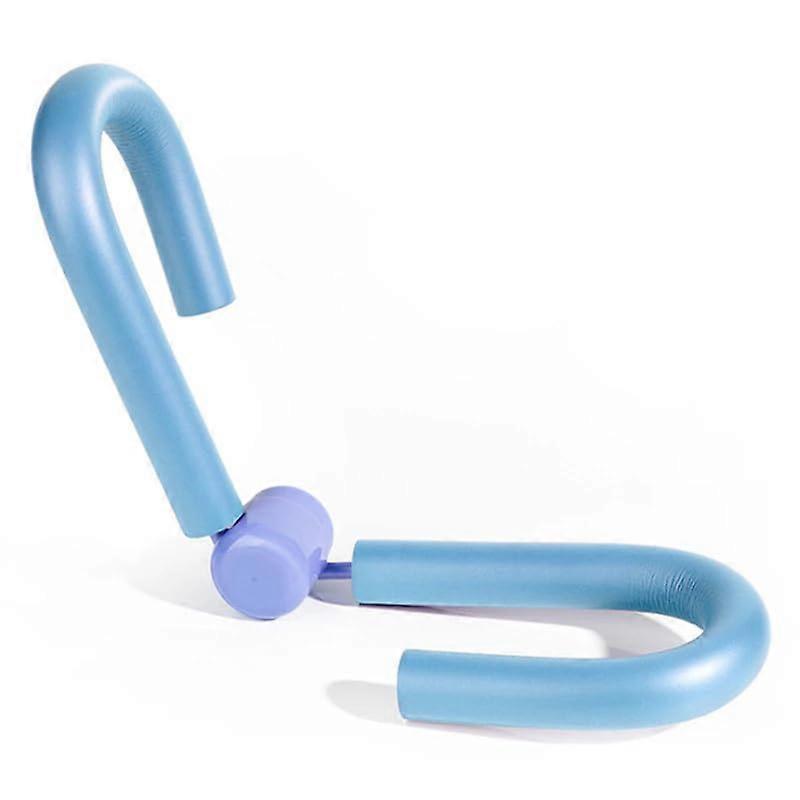 4 In 1 Exercise Equipment for Legs, Buttocks, Thighs, and Arms - Portable Spring Resistance Trainer in Light Blue