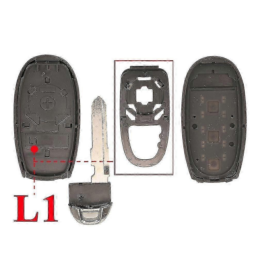 2bt Smart Card Key Shell Pour Suzuki Vitara Alivio S-cross Sx4 Swift Car Remote Emergency Key Replacement Case L1 Dallas M3-QH
