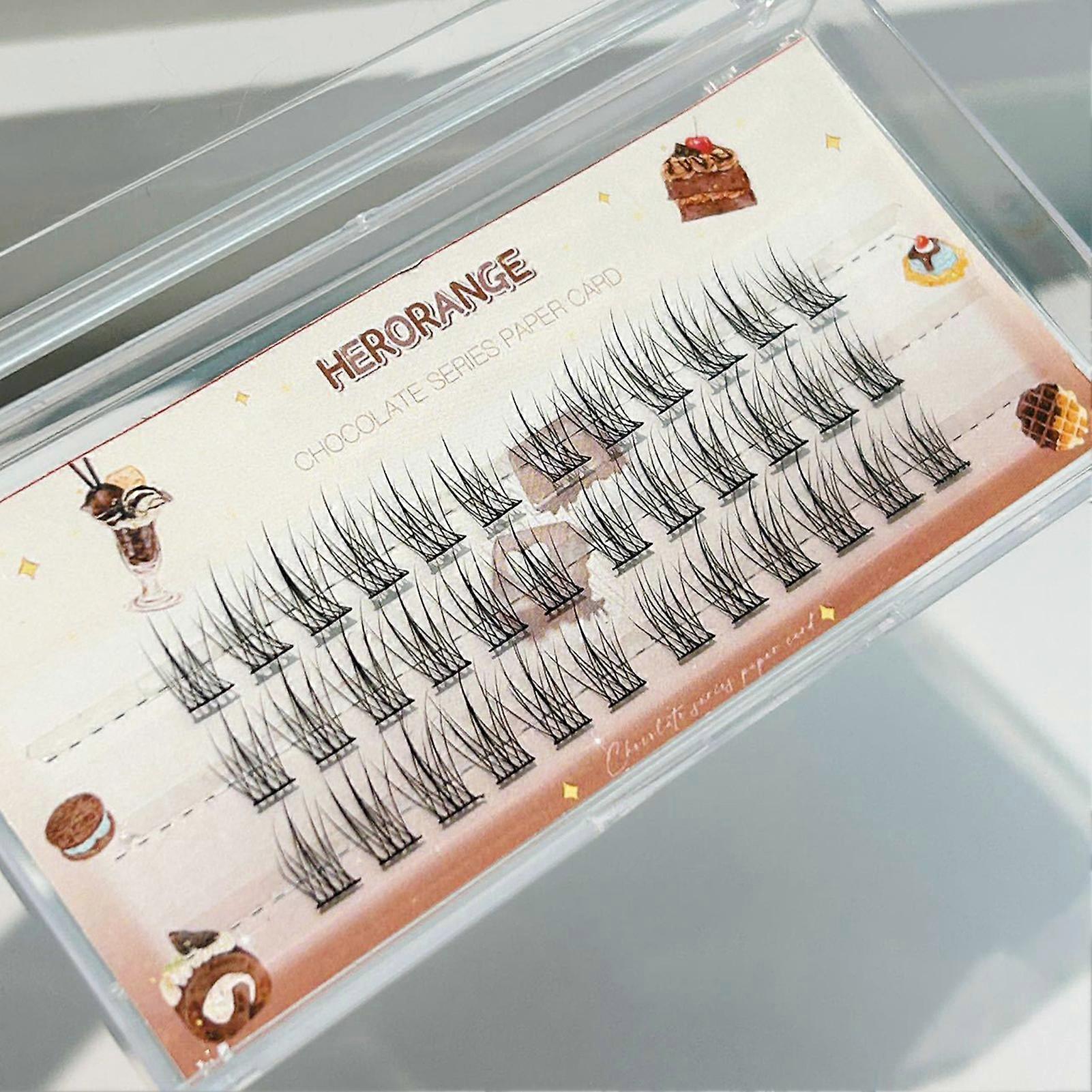 C Curl Single Cluster Eyelash DIY Individual Anime Lashes