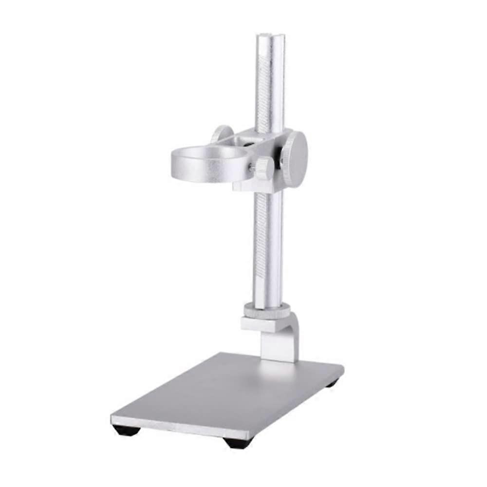 Aluminum Alloy Stand USB Microscope Stand Holder Bracket Mini Foothold Table Frame for Microscope Soldering (D See figure)