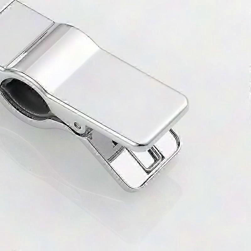 Adjustable Chrome Metal Hand Shower Holder 20-25MM No Drilling Replaceable Shower Head Mount