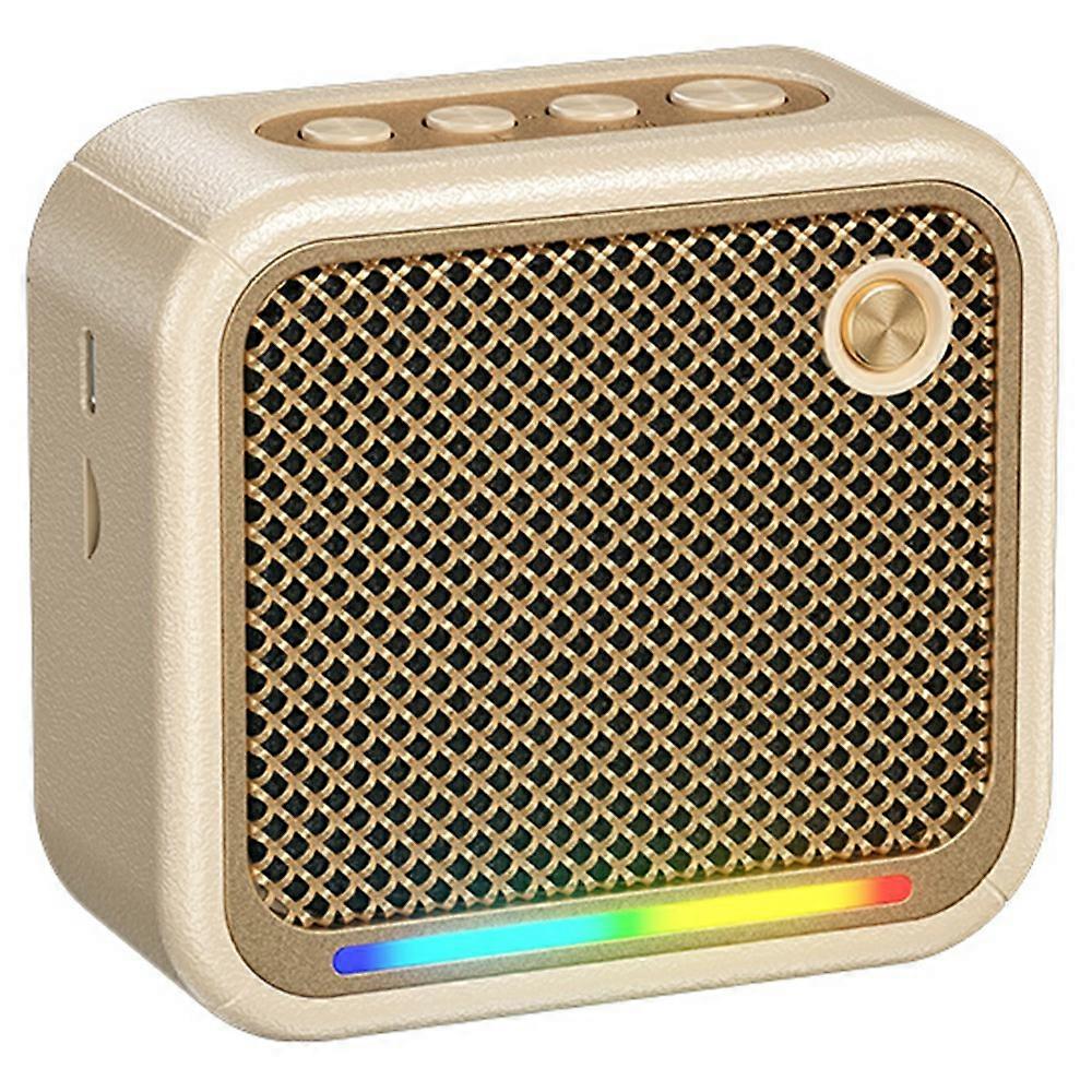 TKdaddy WEKOME WD-06 Jazz Portable Bluetooth-compatible Speaker RGB Lighting Full Range Loudspeaker White