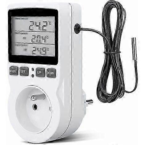 Thermostat Socket, Digital Timer Socket, Digital Programmable Socket with Sensor, Programm