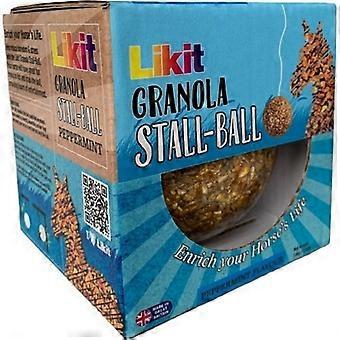 Likit Likit Granola Stall Ball, 3.53 Lbs, Peppermint