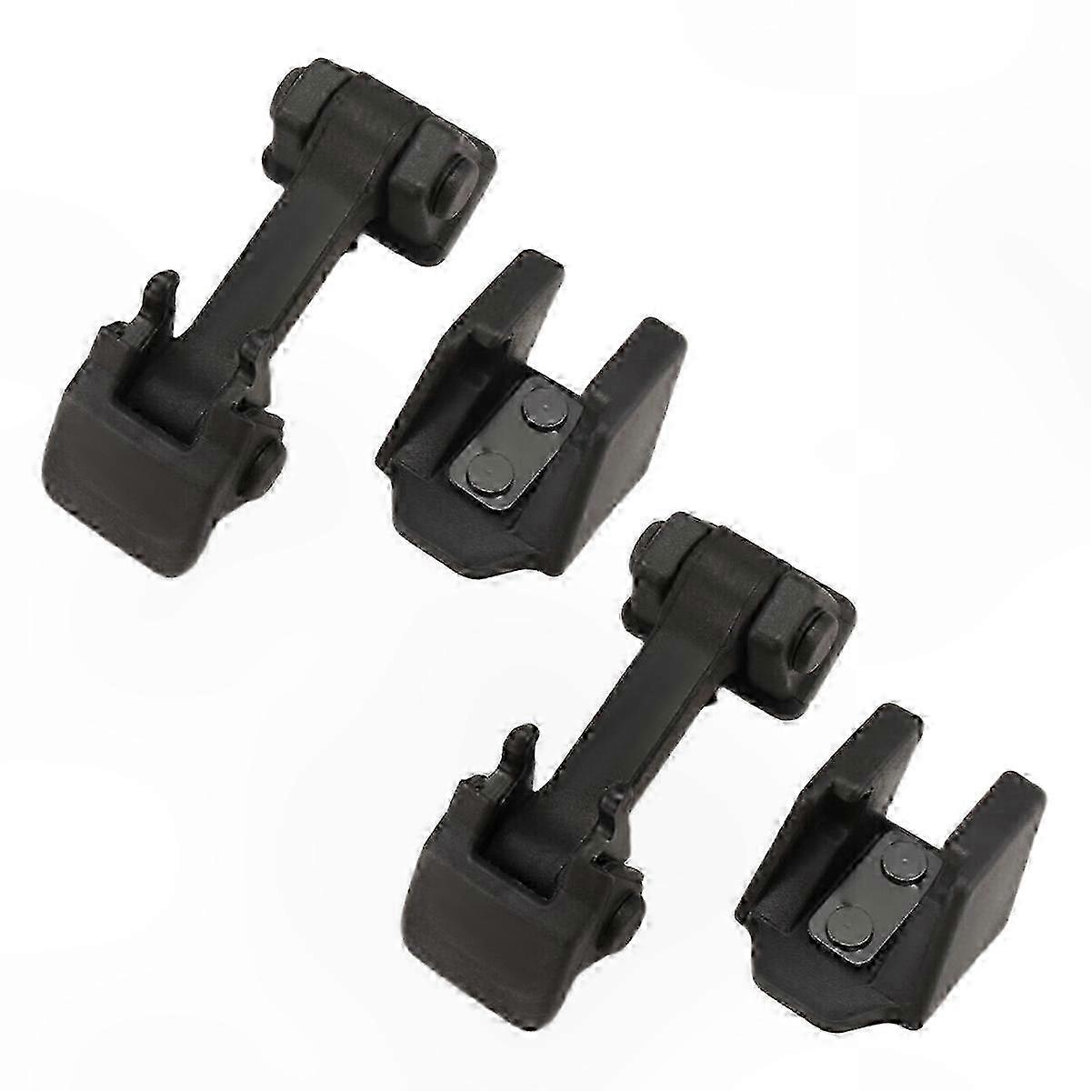 Front Hood Latch Catch Bracket Assembly Compatible with Jeep  JK 2007-2018 Replacement Part