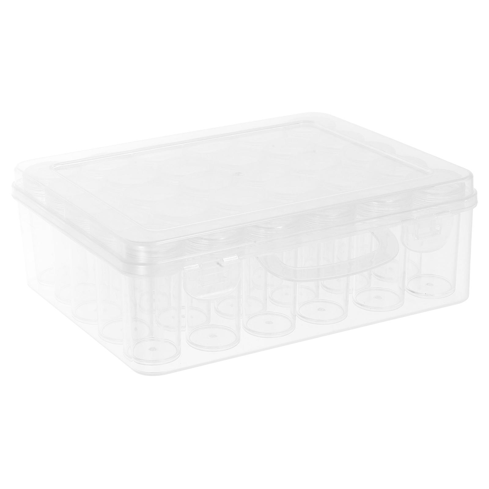 Seed Storage Plastic Seed Organizer Box for Storage Transparent Material