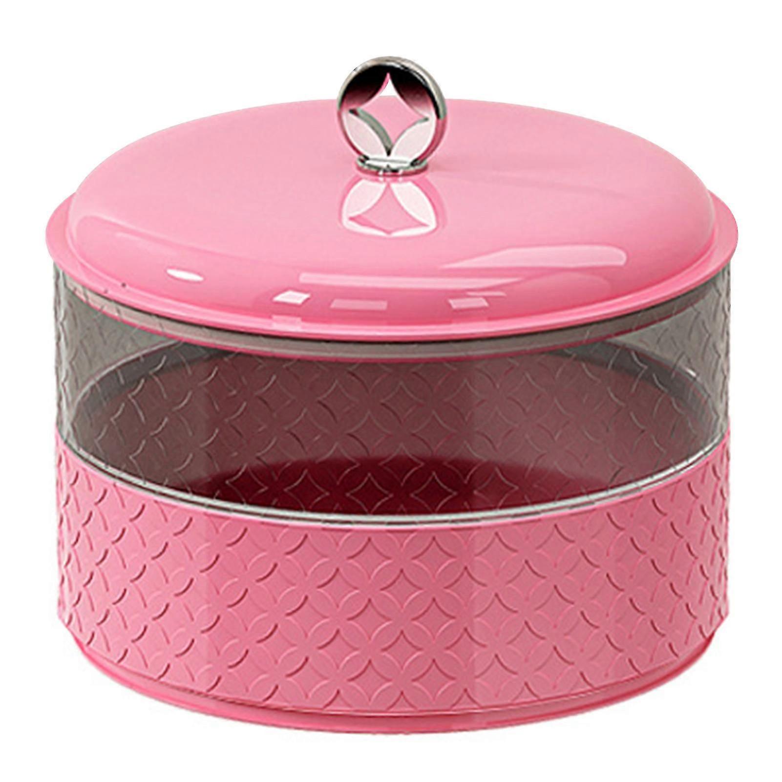 Multi-Purpose Snack Storage Plate with Compartments & Lid - Eco-Friendly, Durable, and Easy to Clean - Perfect for Nuts, Candies, Fruits