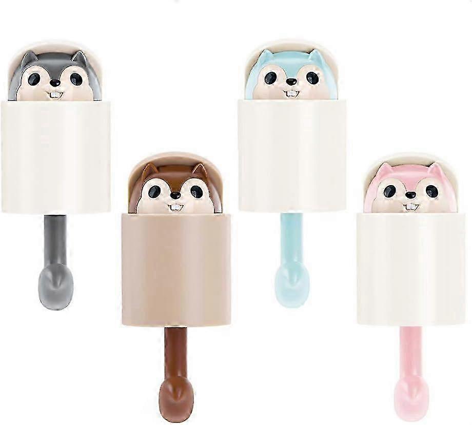 Adhesive Hooks Cute Cartoon Creative--