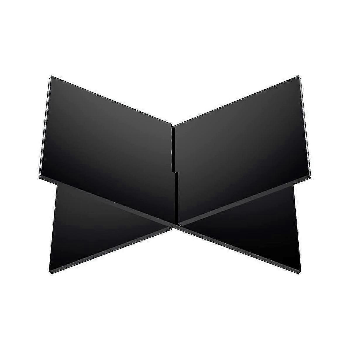 Acrylic Book Holder X-Shaped Display Stand for Cookbook Recipe Menu...