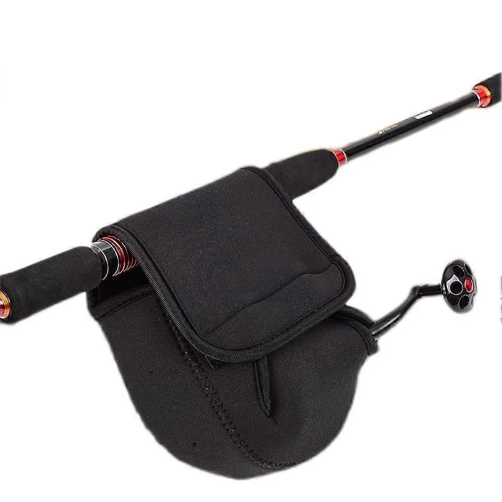 Fishing Reel Bag Leo Durable Protective Cover, Size S, Nylon Pouch, Two Sizes Available