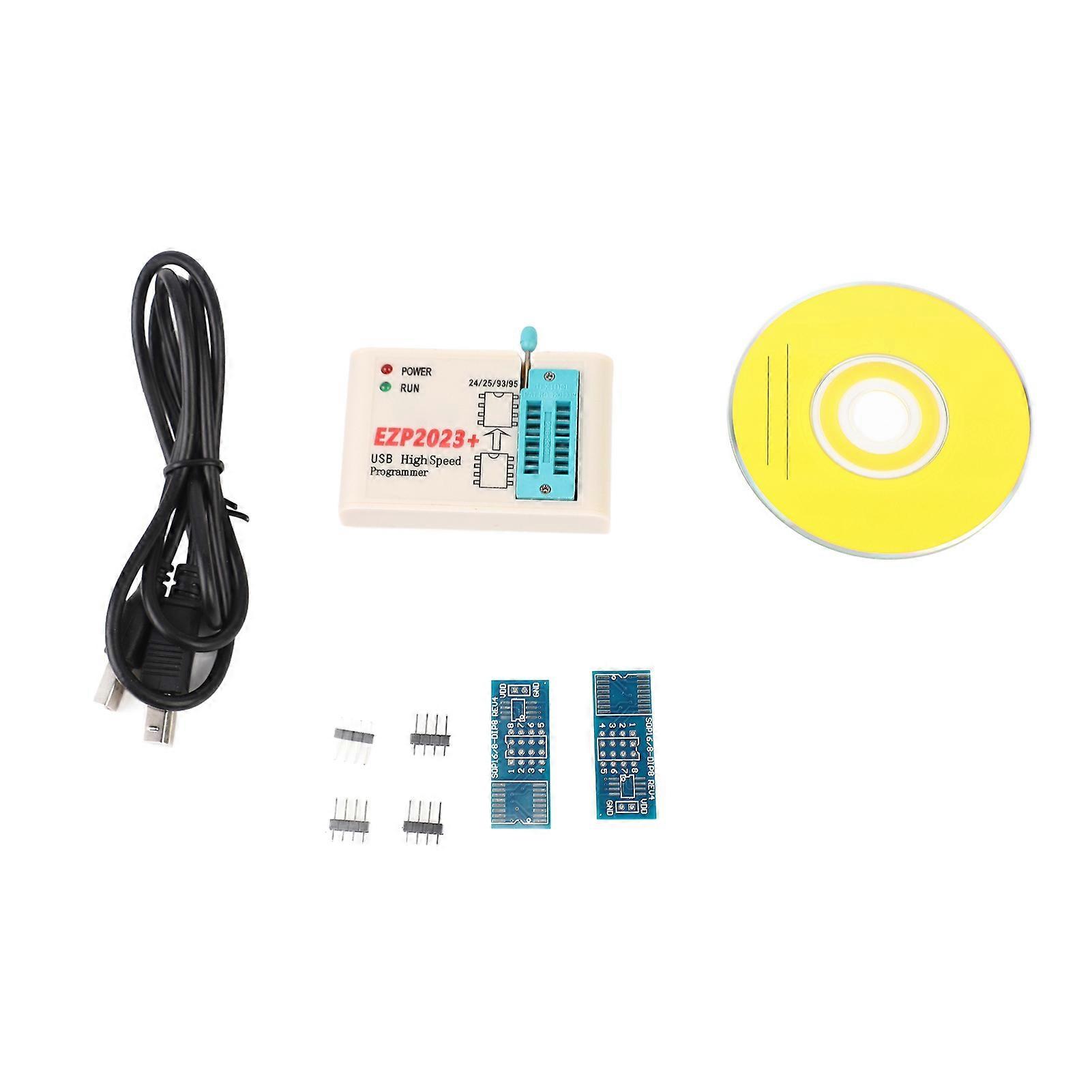 High Speed Programmer for Home Appliance Repair and R&D with USB 2.0 Interface Support PC Software Firmware Upgrade Burning Test Chip