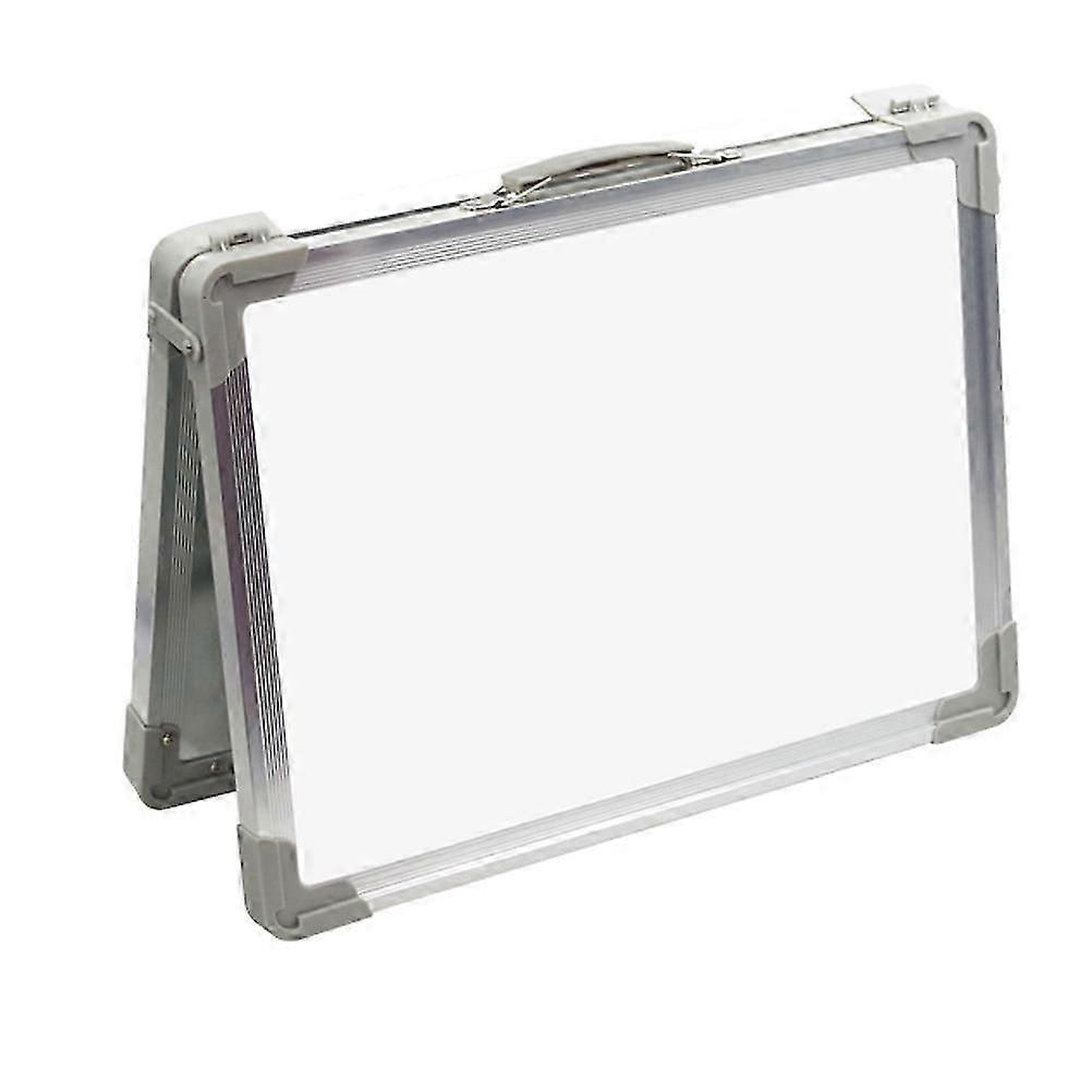 Magnetic Portable White Board Double-sided Desktop Foldable Whiteboard Easel