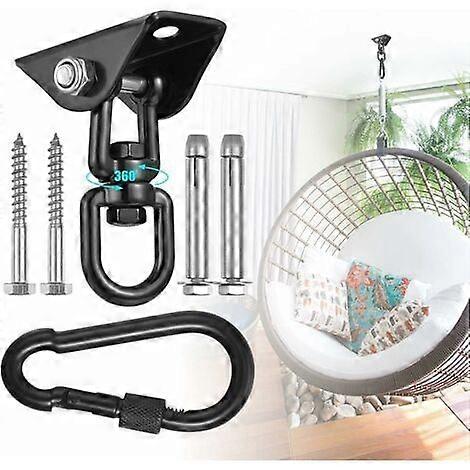 Hammock Hanging Kit, 500kg Capacity, Heavy Duty, 360 Rotatable, Suitable for