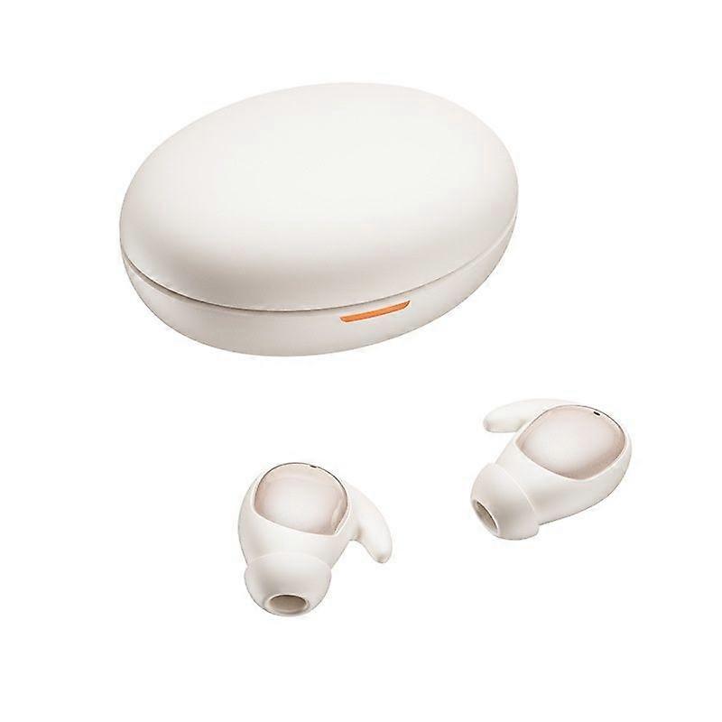 Sleep Bluetooth Headphones Bluetooth 5.3 True Wireless Noise Cancelling Suitable for Side Sleepers(White)