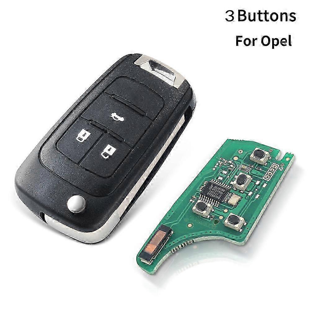 Universal Remote Key for OPEL VAUXHALL Cars 2009-2016 with 315/433MHz ID46 Chip Compatibility