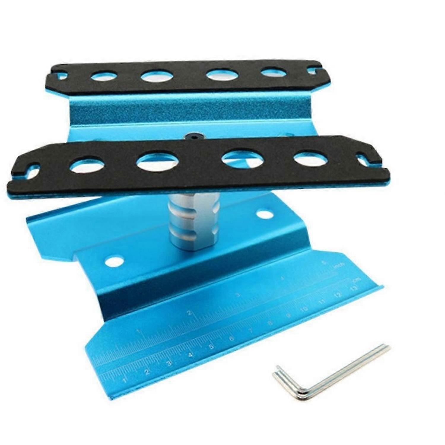 Model Car Repair Station Rotating Station Sky Blue