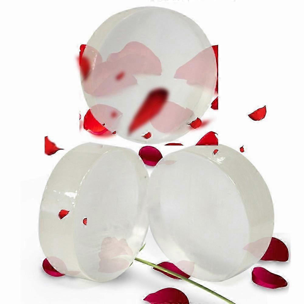 3pcs Natural Active Enzyme Crystal Soap Intimate Bleaching Whitening Fade Bath Body