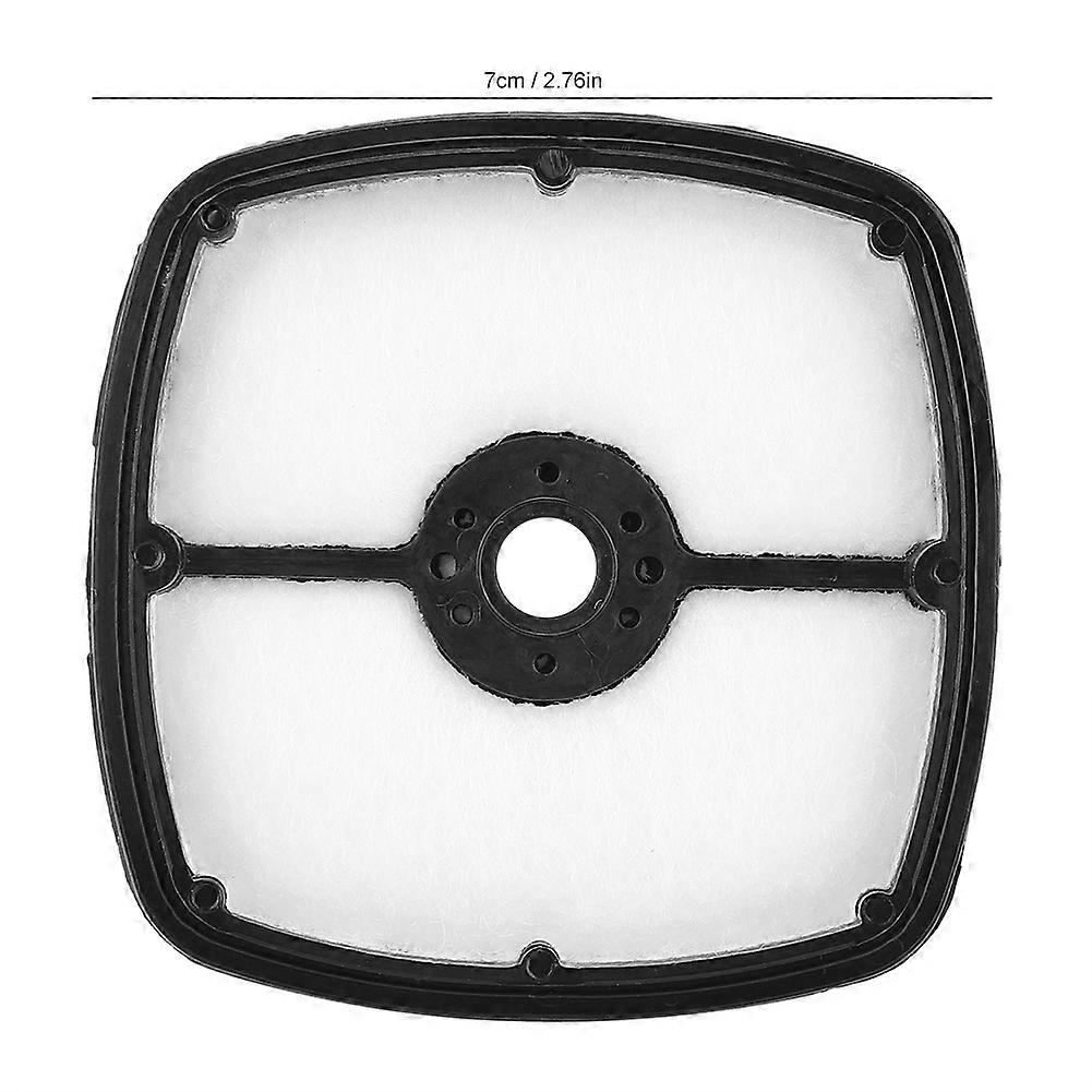 5pcs Air Filters for Trimmer Blower 7cm Plastic + Filter Paper