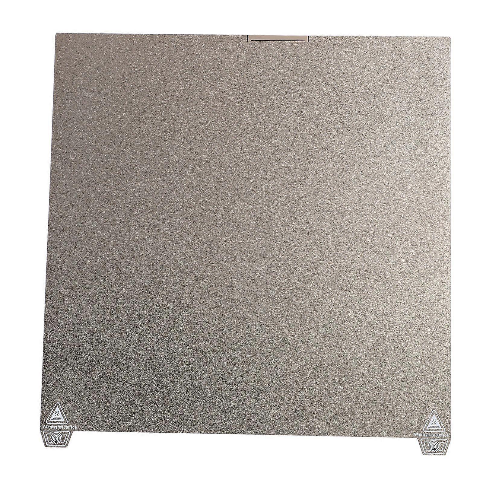 3D Printer Build Plate Textured PEI Slick PET Flexible 370x370mm 3D Printer Bed Platform for K2 Plus