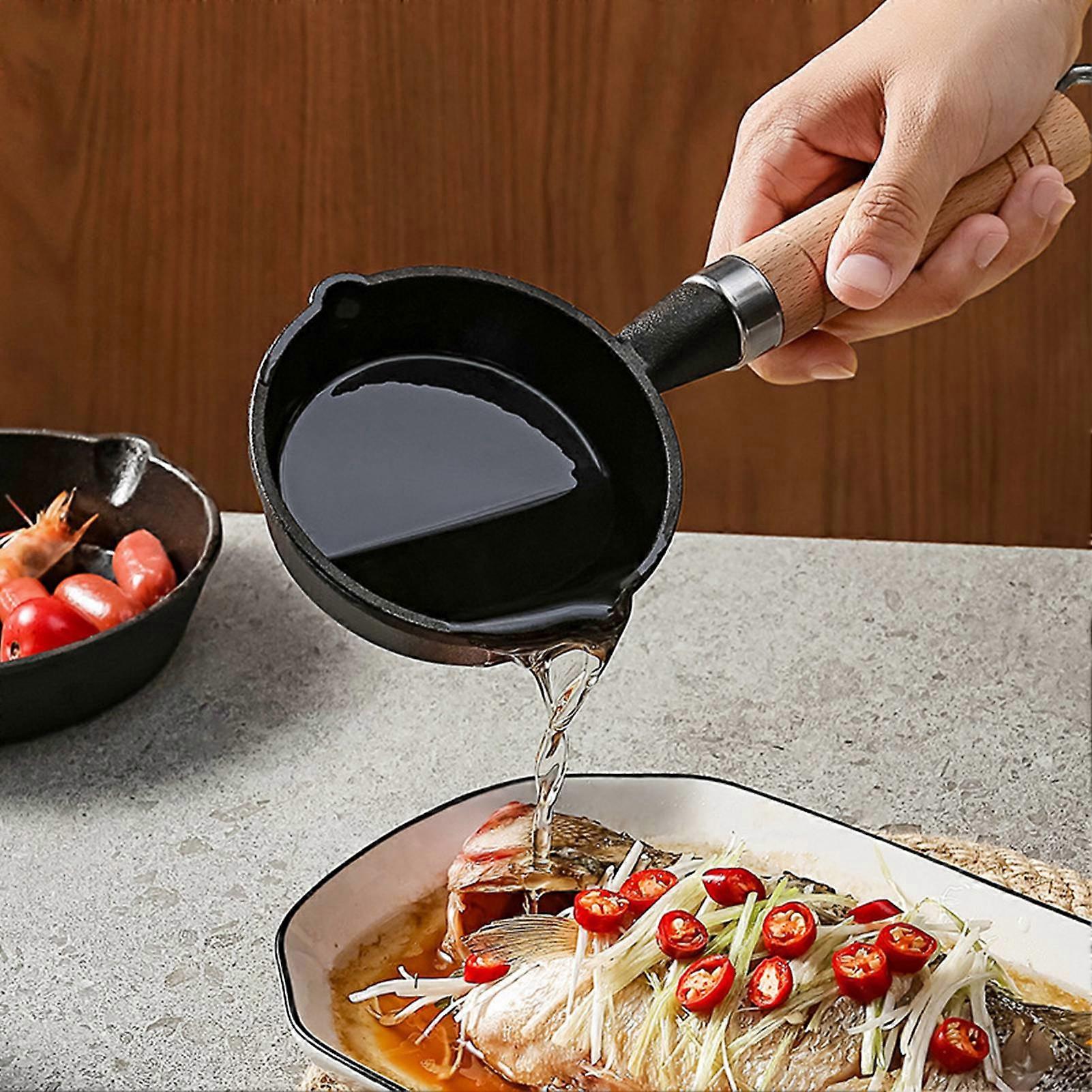 Mini Cast Iron Frying Pan 10x3cm Non-Stick Small Egg Pan