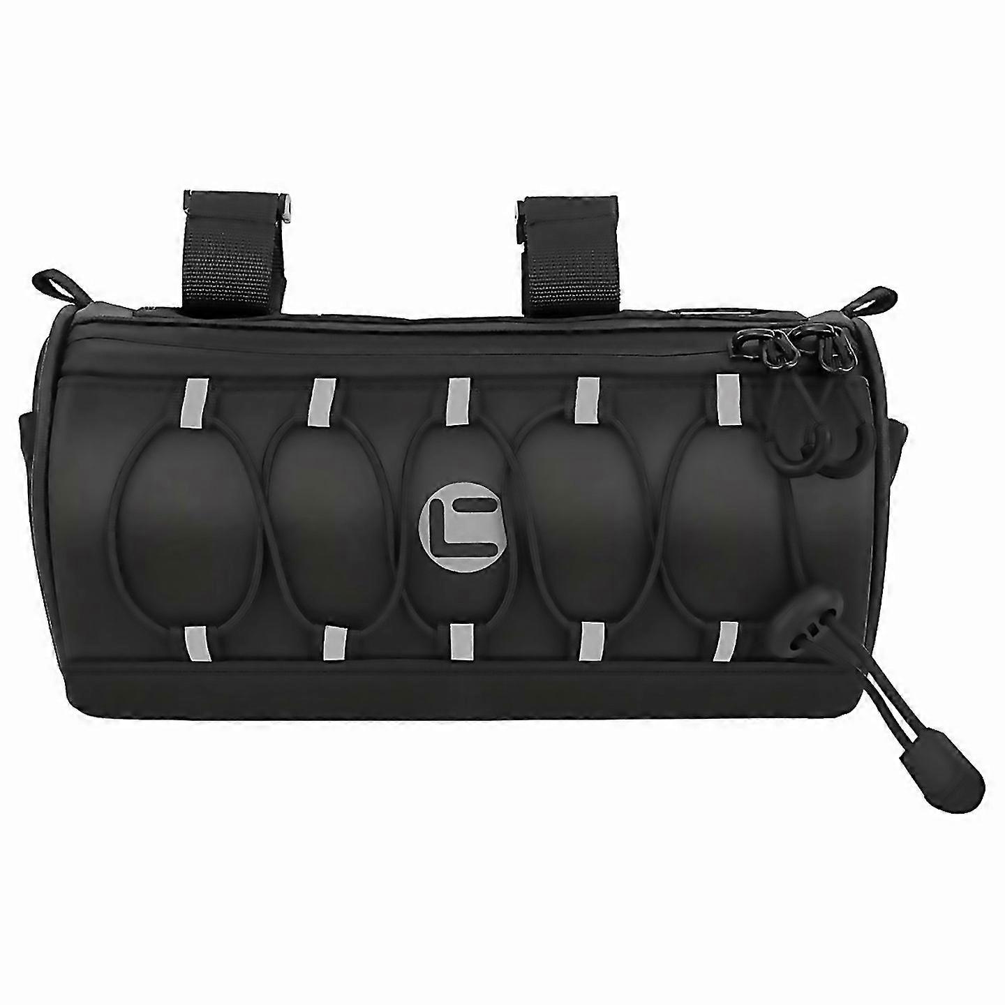 For Bike Handlebar Bag Waterproof Bicycle Handlebar Bag With Large Reflective Area And Strips Mounta