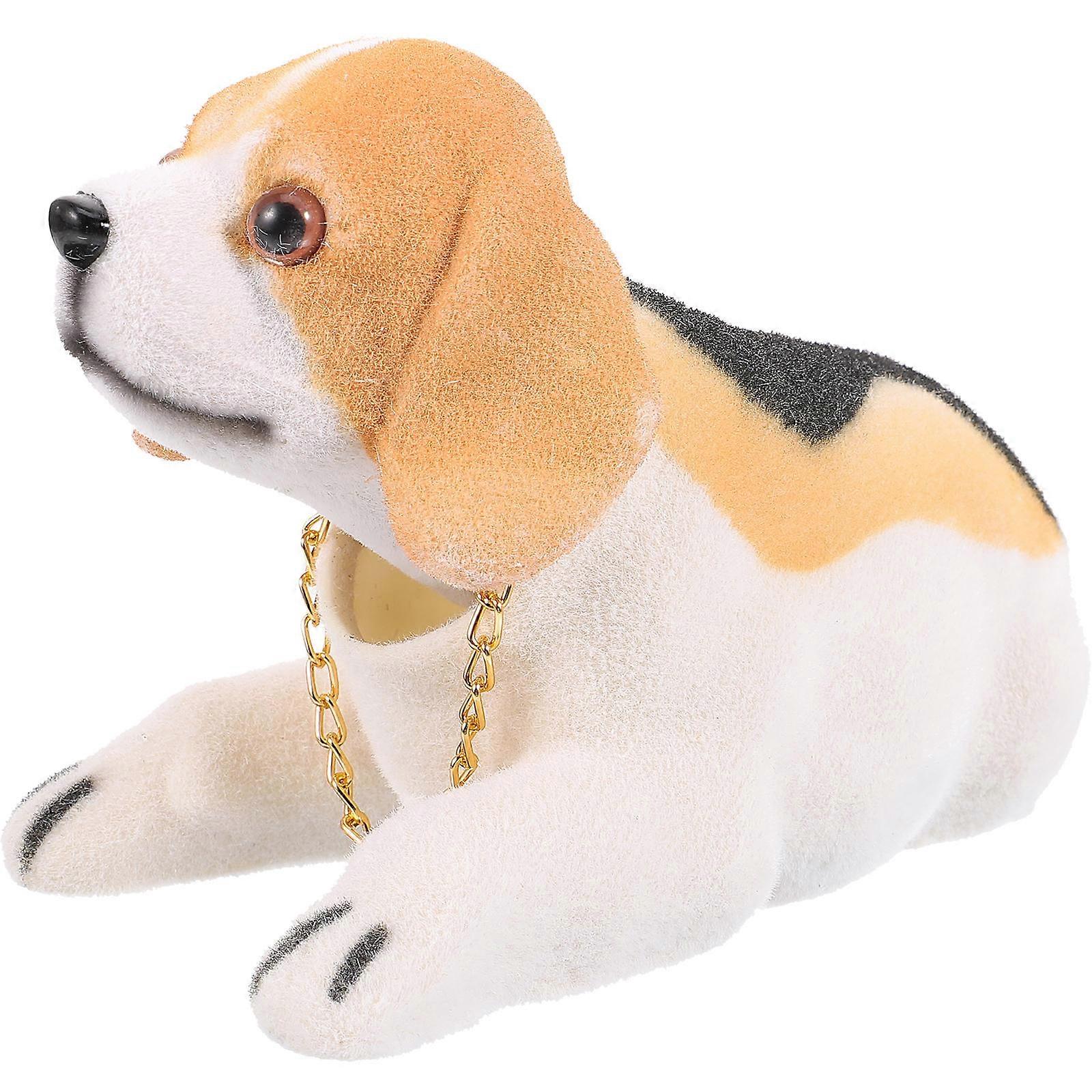 Dashboard Decorations Shaking Head Dog Decoration for Decoration Beagle