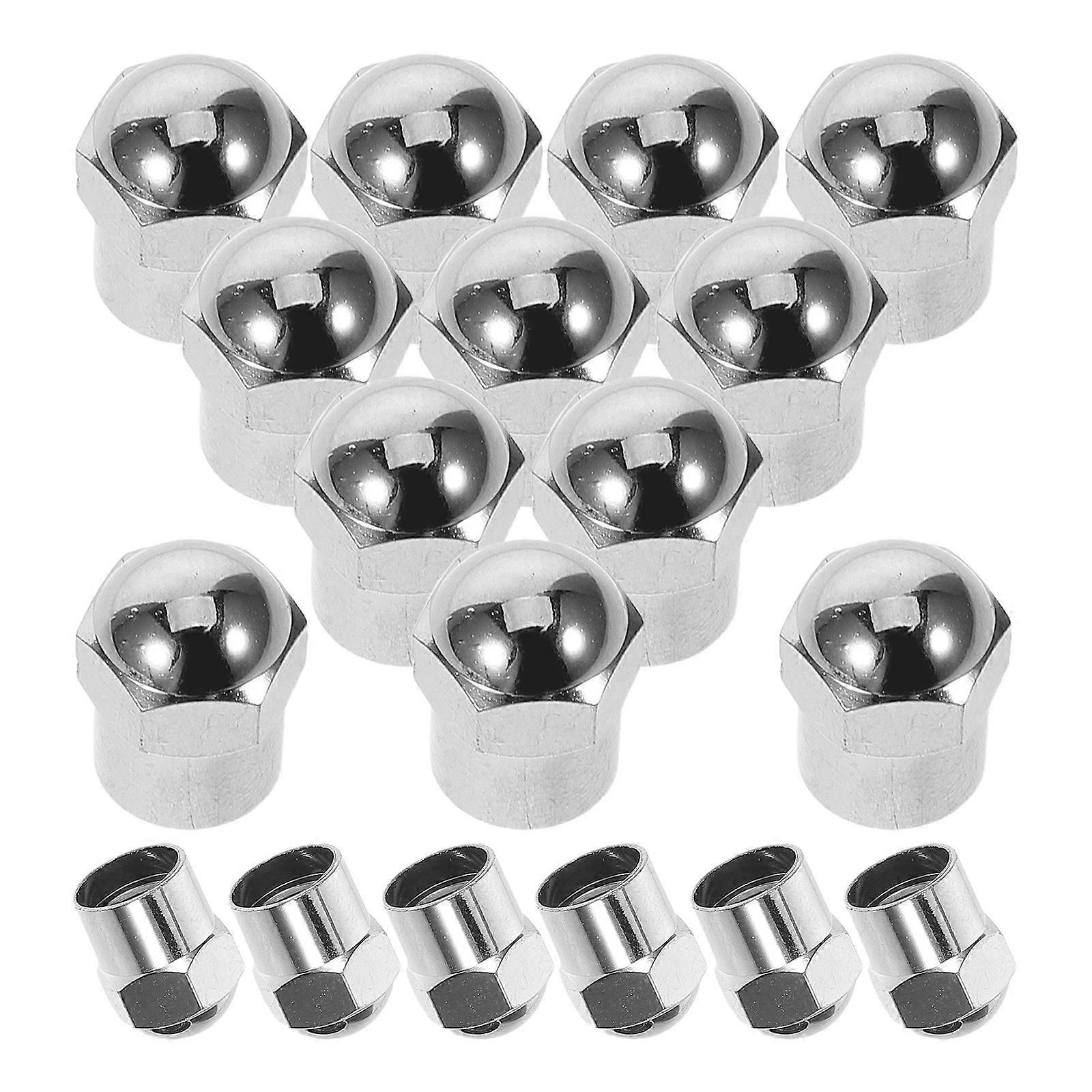 Tire Valve Caps Plastic Valve Stem Caps for Car Use 100Pcs Assembly