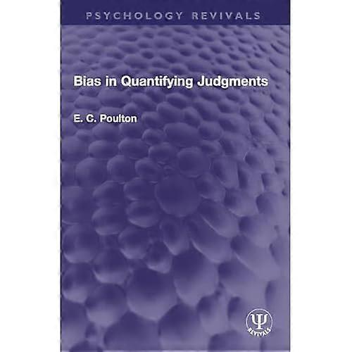 Bias in Quantifying Judgments
