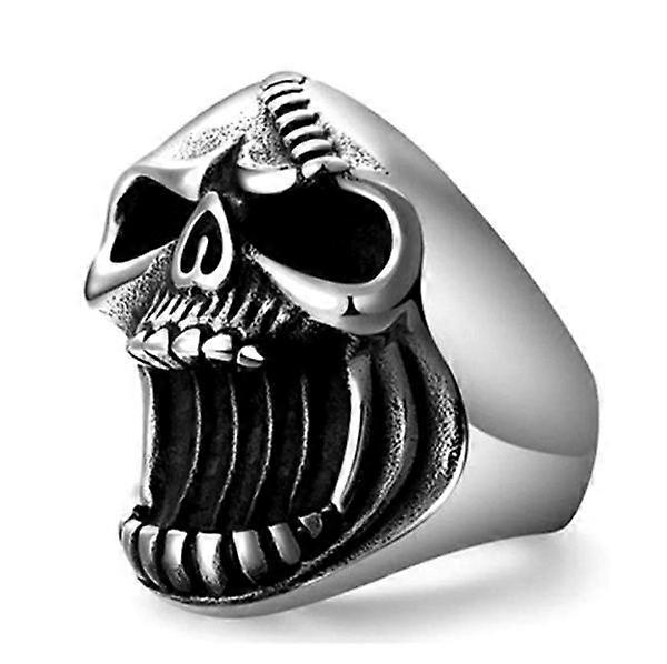 Cyclist Skull Ring Opener - Stainless Steel