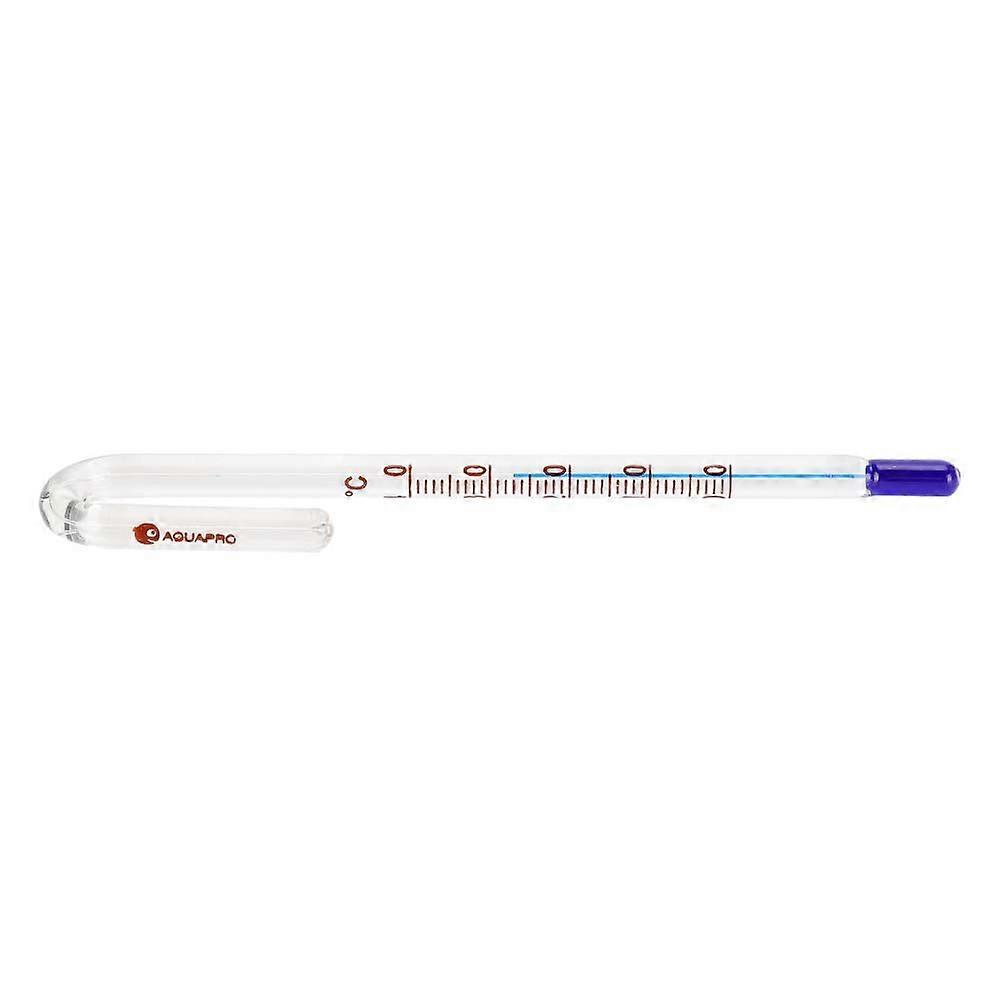 Aquariums U Shape Hanging Glass Thermometer Fish Tank Water Temperature Monitor High Precise