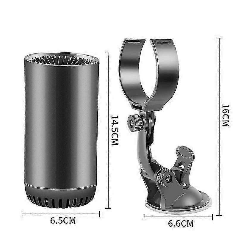 12v Car Heater Vehicle Heating Cooling Fan Portable Defrosting And Defogging Small Electrical Appliance Fun With Suction Holder - Vehicle Heating Cup