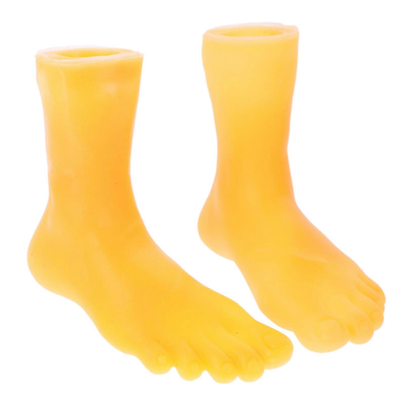Interactive Puppets Foot Finger Puppets for Baby Use 5Pairs Left and Right