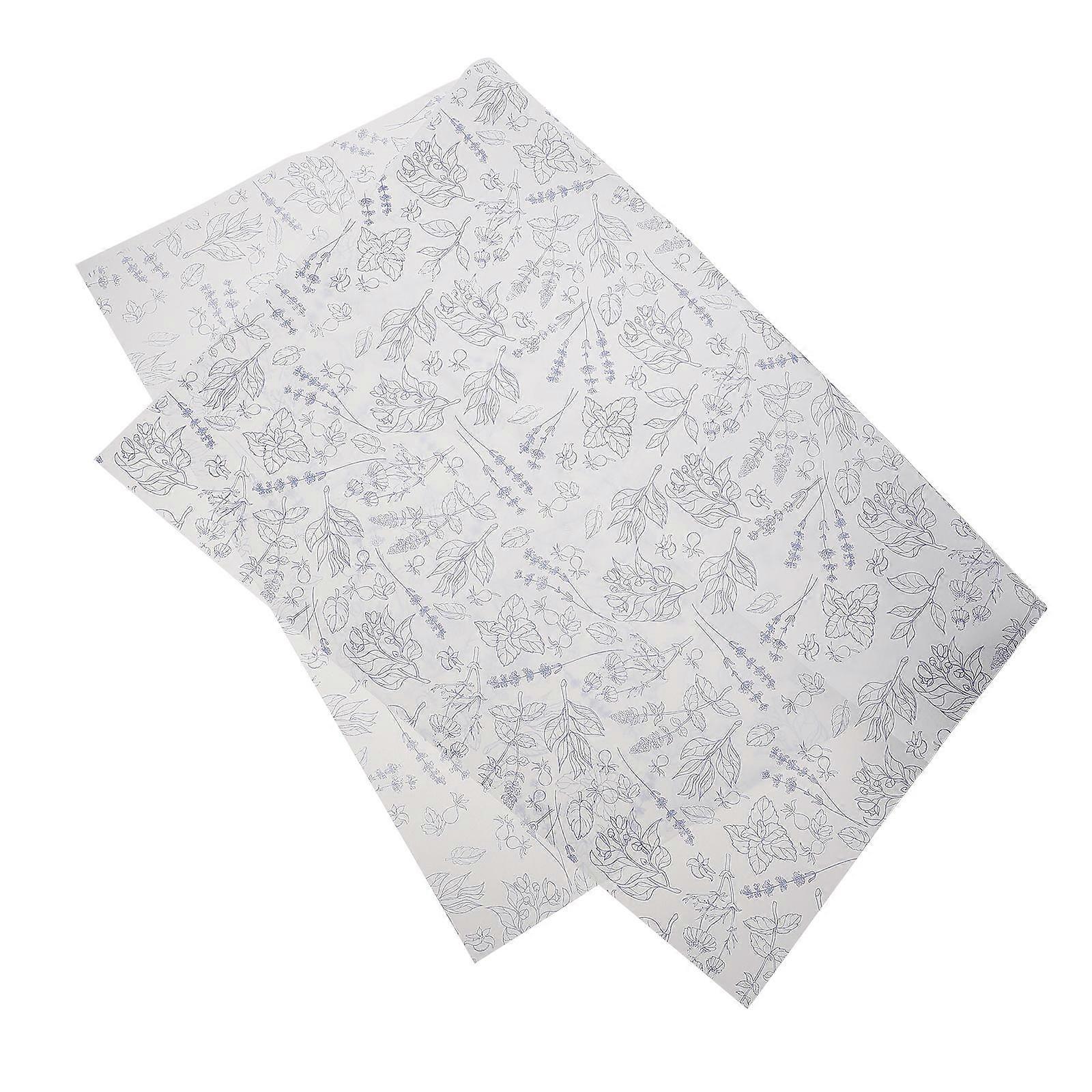 Packaging Paper Greaseproof Food Wrapping for Kitchen Use 5 Sheets