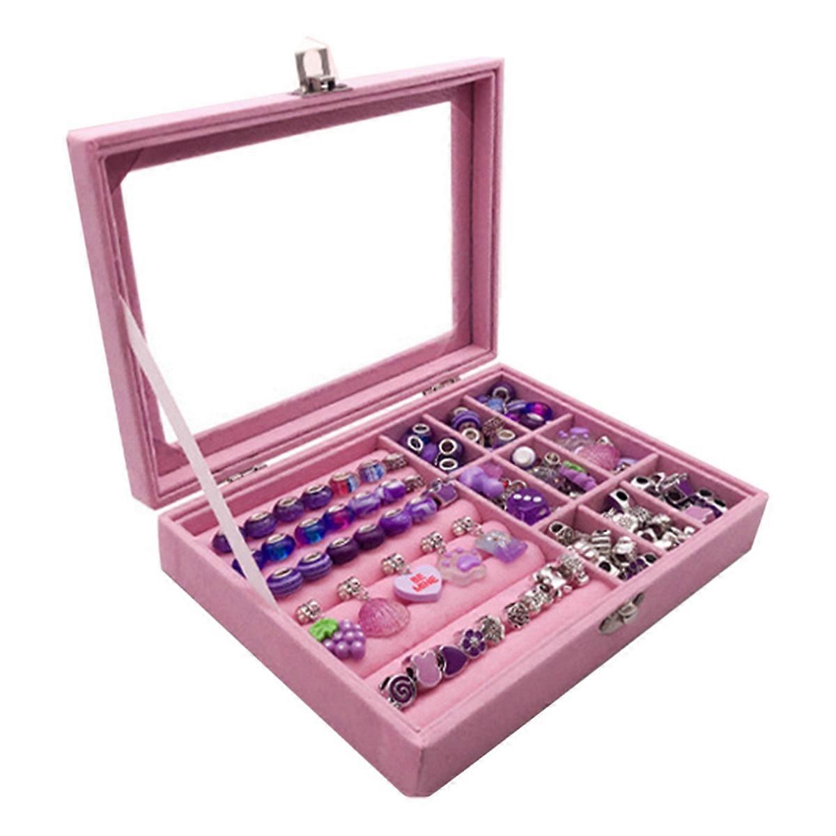 DIY Beaded Bracelet Set with Storage Box A