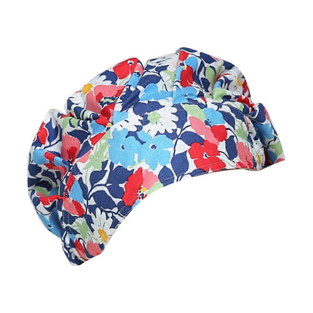 Operating Room Doctor Cap Comfortable Adjustable Printed Nurse Hat