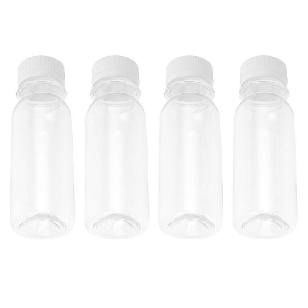 Water Bottles Reusable Beverage Storage Bottles Transparent Home 4Pcs